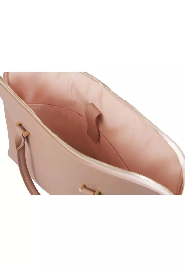 Buy THEIMPRINT SAFFIANO LEATHER LAPTOP BAG 2024 Online ZALORA