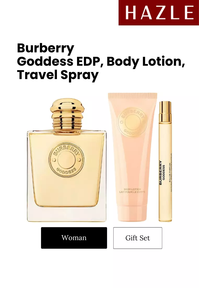 [Gift Set] Goddess Woman EDP 100 ml + Body Lotion 75 ml + Travel Spray 10 ml