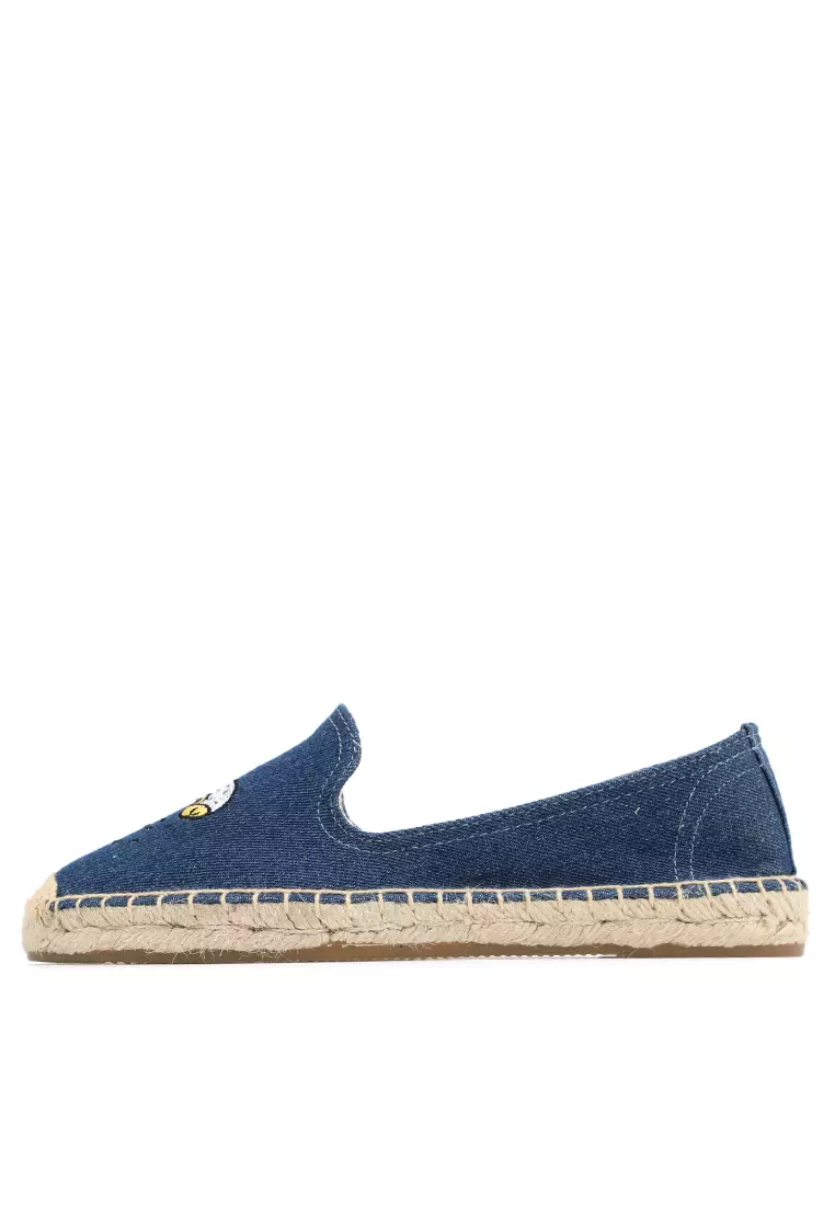 Embroidered Canvas Espadrilles HB45433