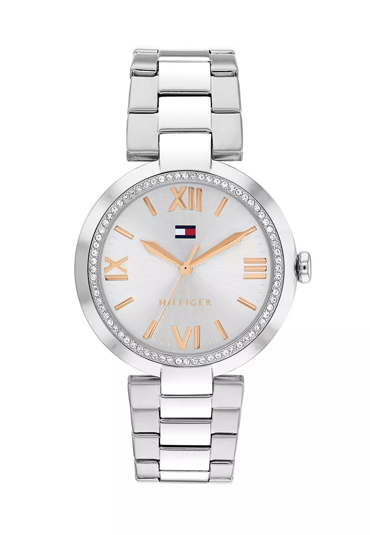 Tommy hilfiger watch hotsell women's stainless steel bracelet