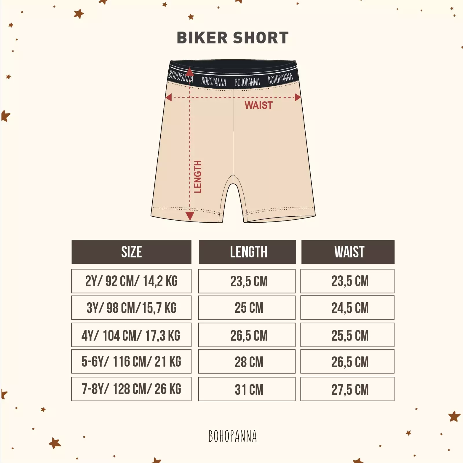 BOHOPANNA - BIKER SHORTS - BUNDLING ISI 2 - BUNDLING ISI 3