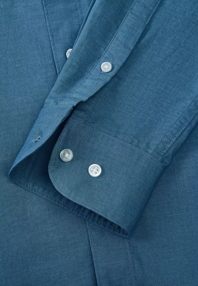 Easy Care Long Sleeve Casual Shirt