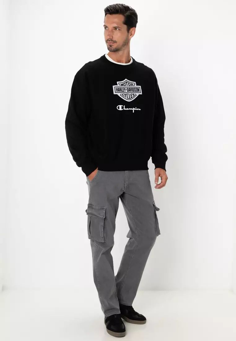 Harley-Davidson® Champion x Harley-Davidson® Fanatic Crew Neck Sweatshirt