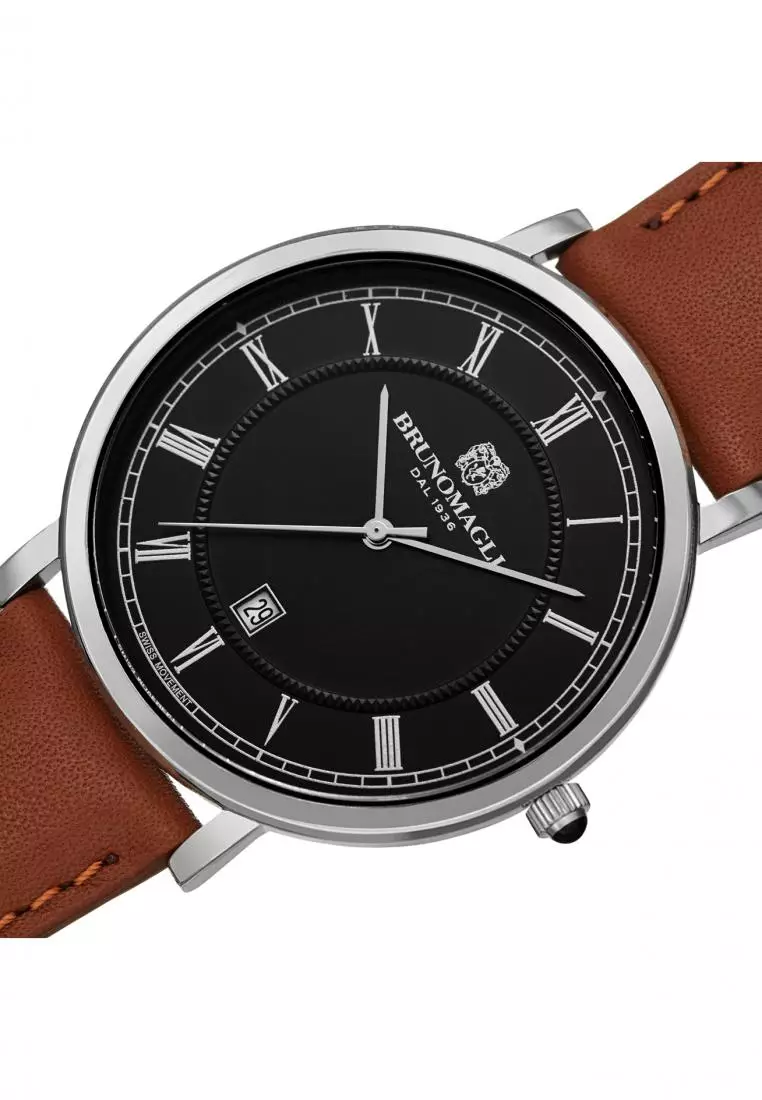 Bruno Magli Milano 1201 20.181201.SL Jam Tangan Pria