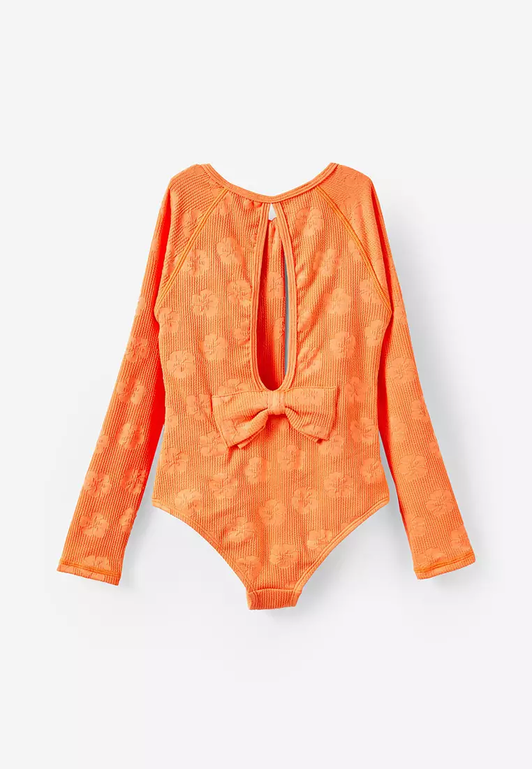 Lydia Low Bow One Piece Swimsuit