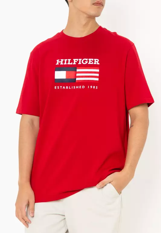 Americana Monotype Flag Box Tee - Tommy Mainline