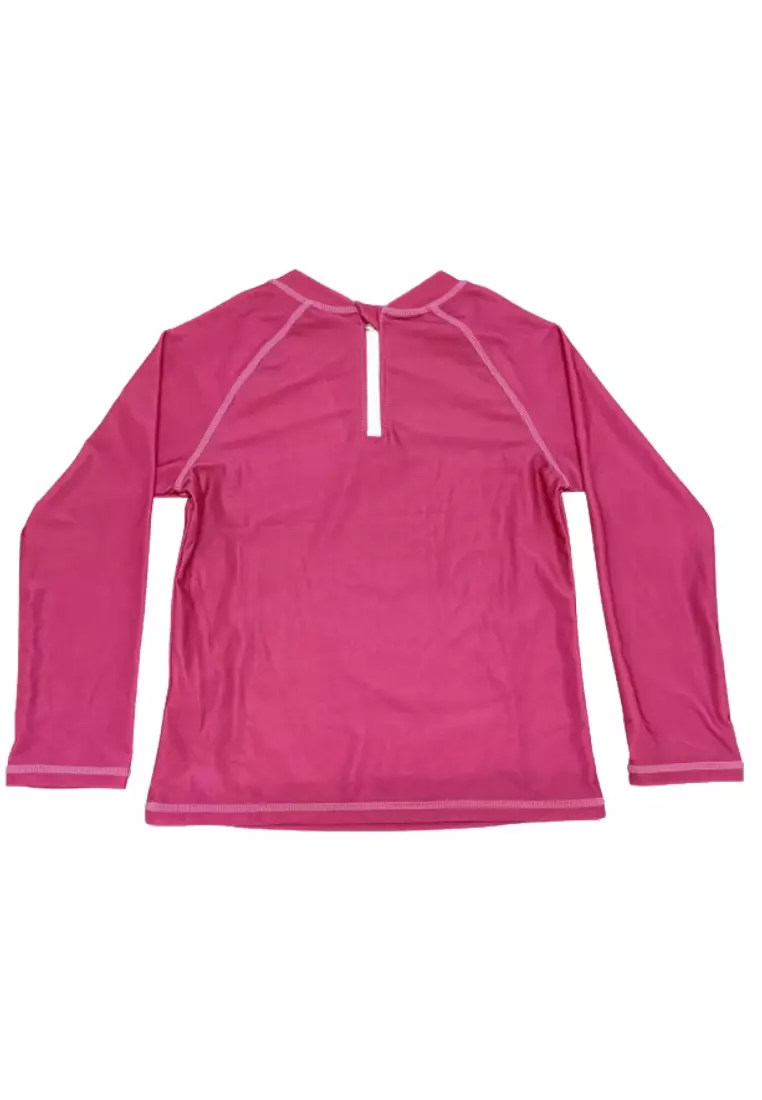 Rocklobster Rainbow Blast Long-Sleeved Rashguard With UPF 50+ For Kids Girls