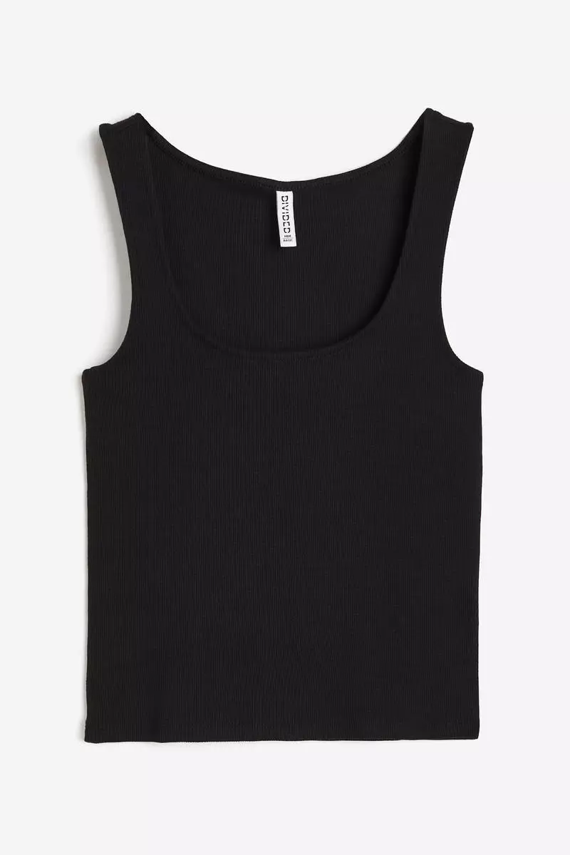 Buy H&M Ribbed vest top 2024 Online | ZALORA Philippines