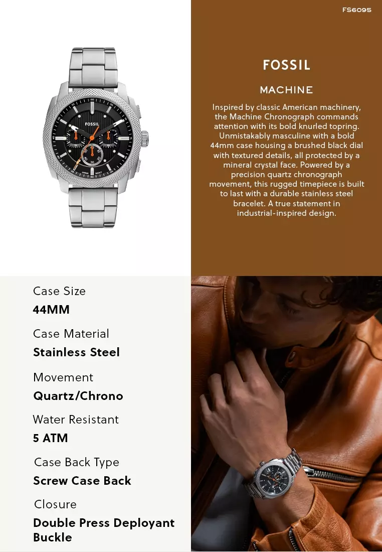 Buy Fossil Fossil Men's Machine Chronograph Watch FS6095