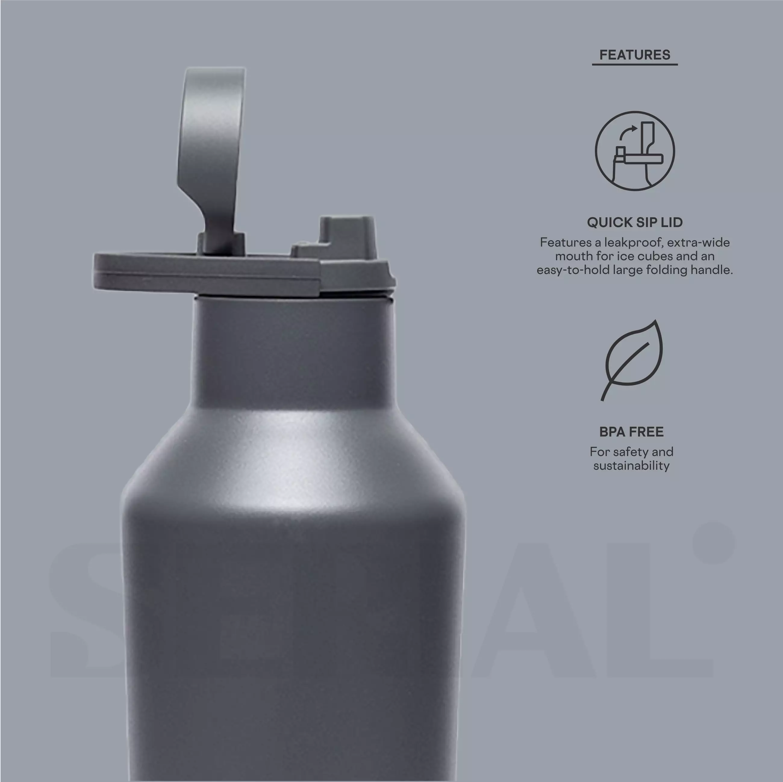 CORKCICLE Sport Canteen 20oz - Flint