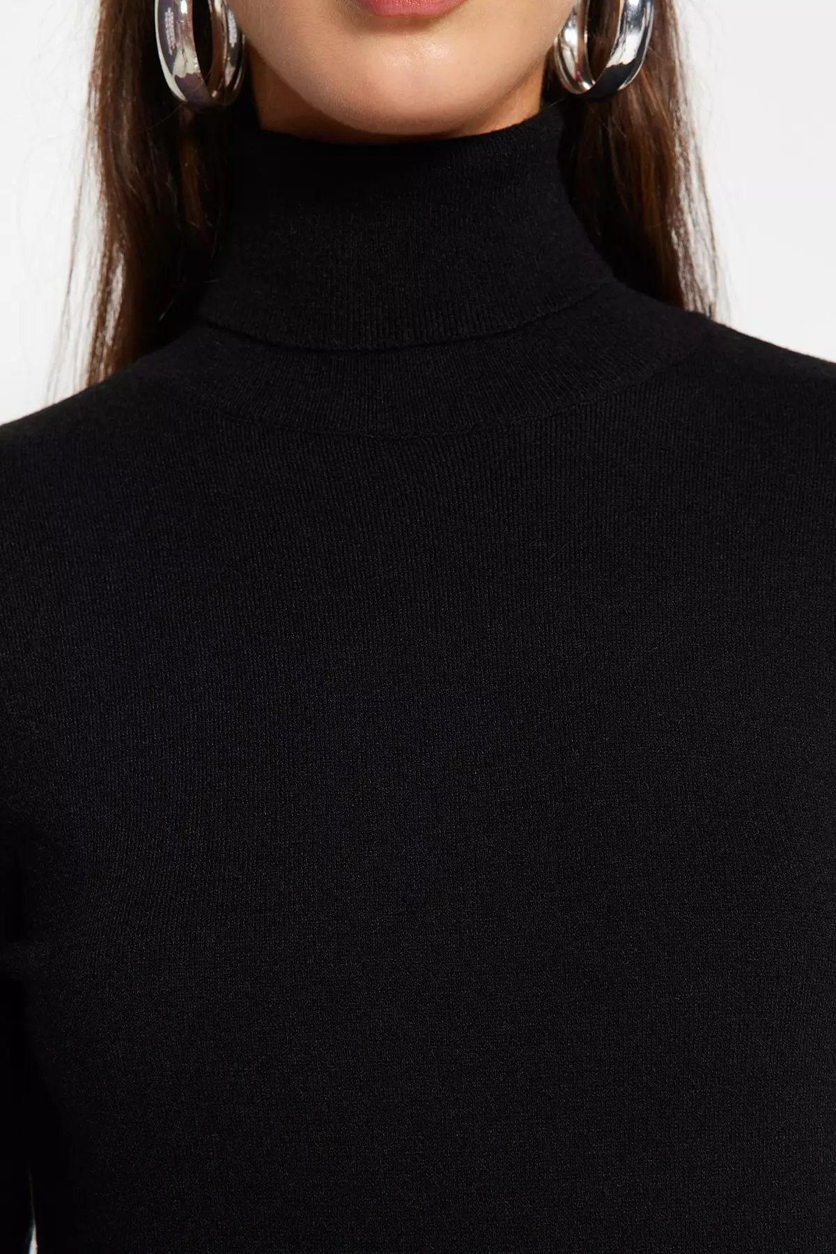 Basic Turtleneck Knitwear Sweater