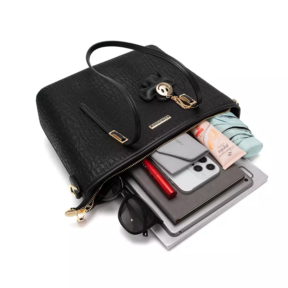 Palomino Belmora Totebag Wanita Warna Black