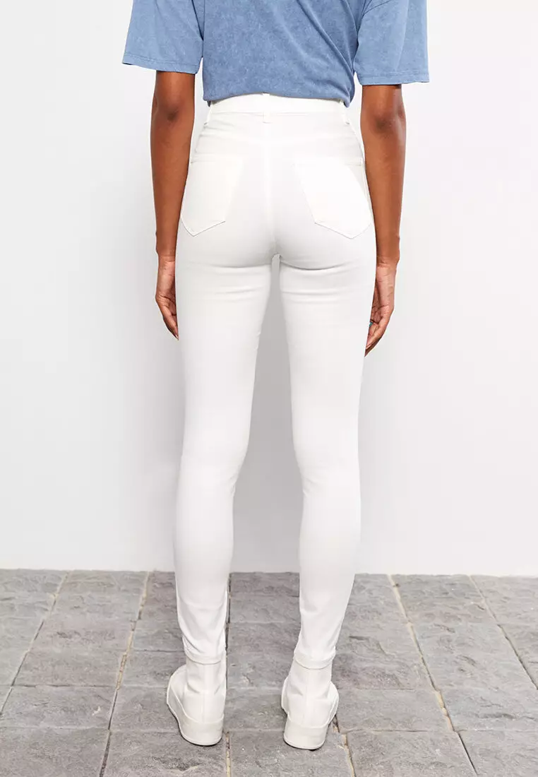 Dr denim super high waist top