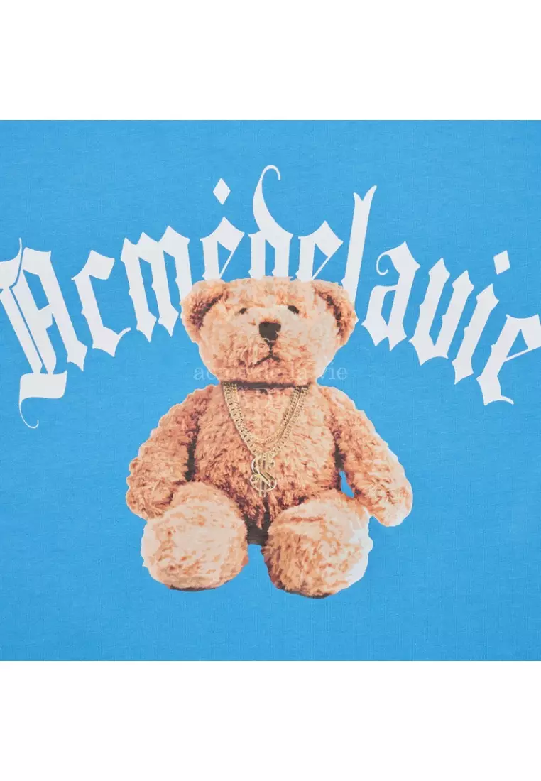 Jual Acme De La Vie ADLV Gold Chain Bear Doll Short Sleeve T