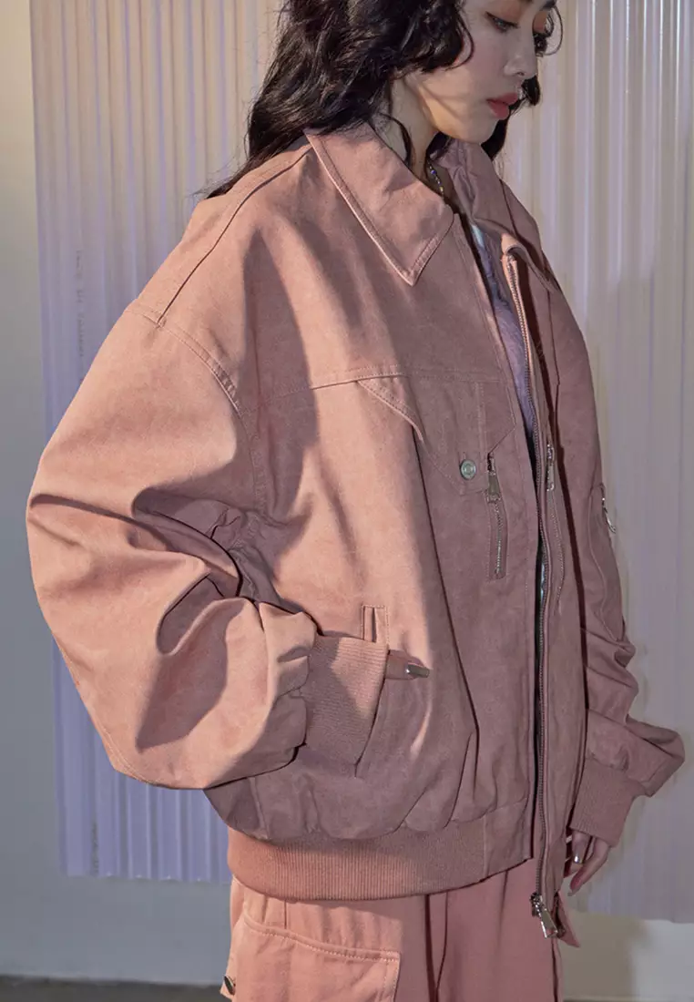 Xoxo leather jacket top