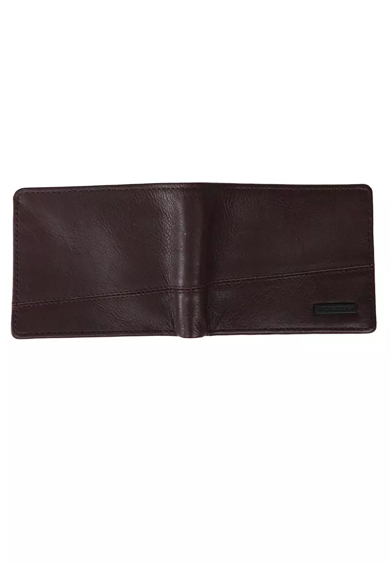 MLW SHIFTER STONE LEATHER WALLET BROWN