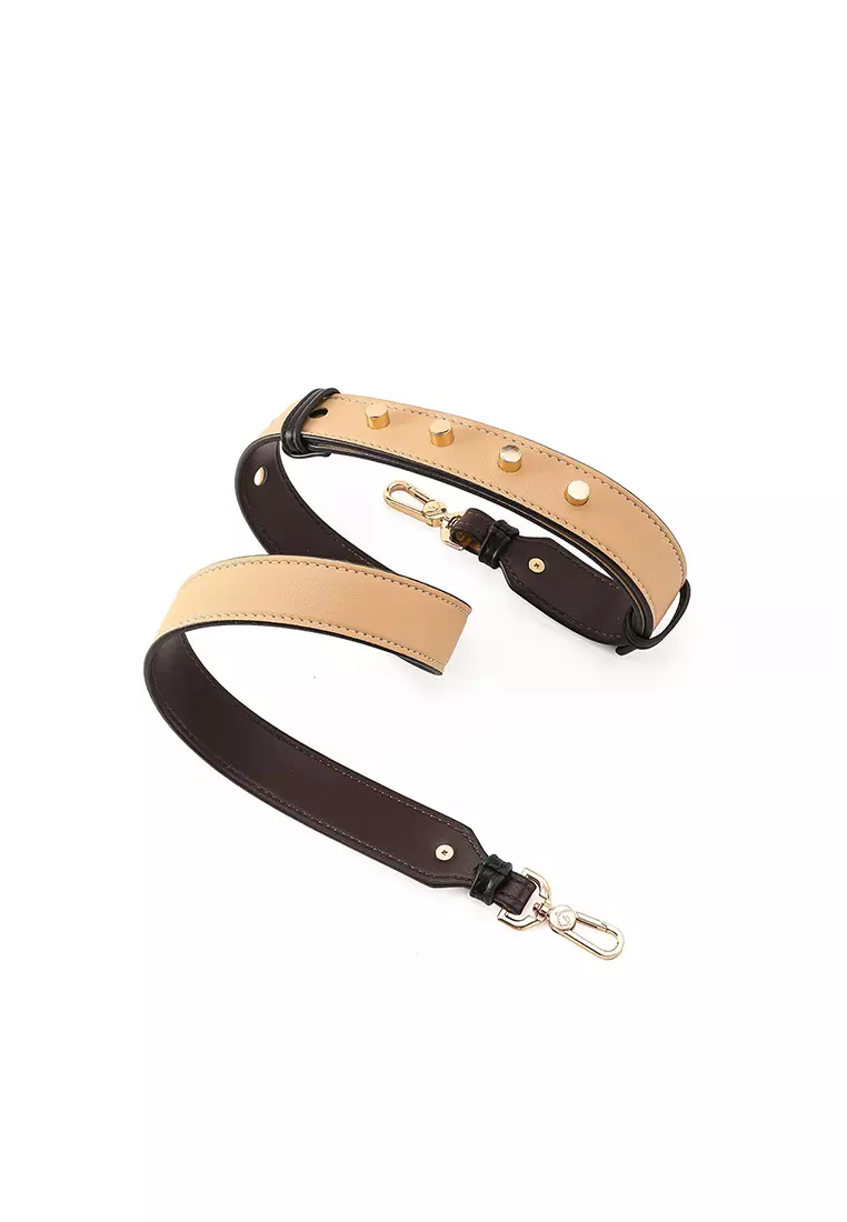 GYKACO STRAP LORINA Khaki Coffee - Tali Tas Wanita (Premium) - Fashion Strap Bag (Import)