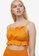 H&M orange Flounce-Trimmed Crop Top FDF9DAA195F9AEGS_1