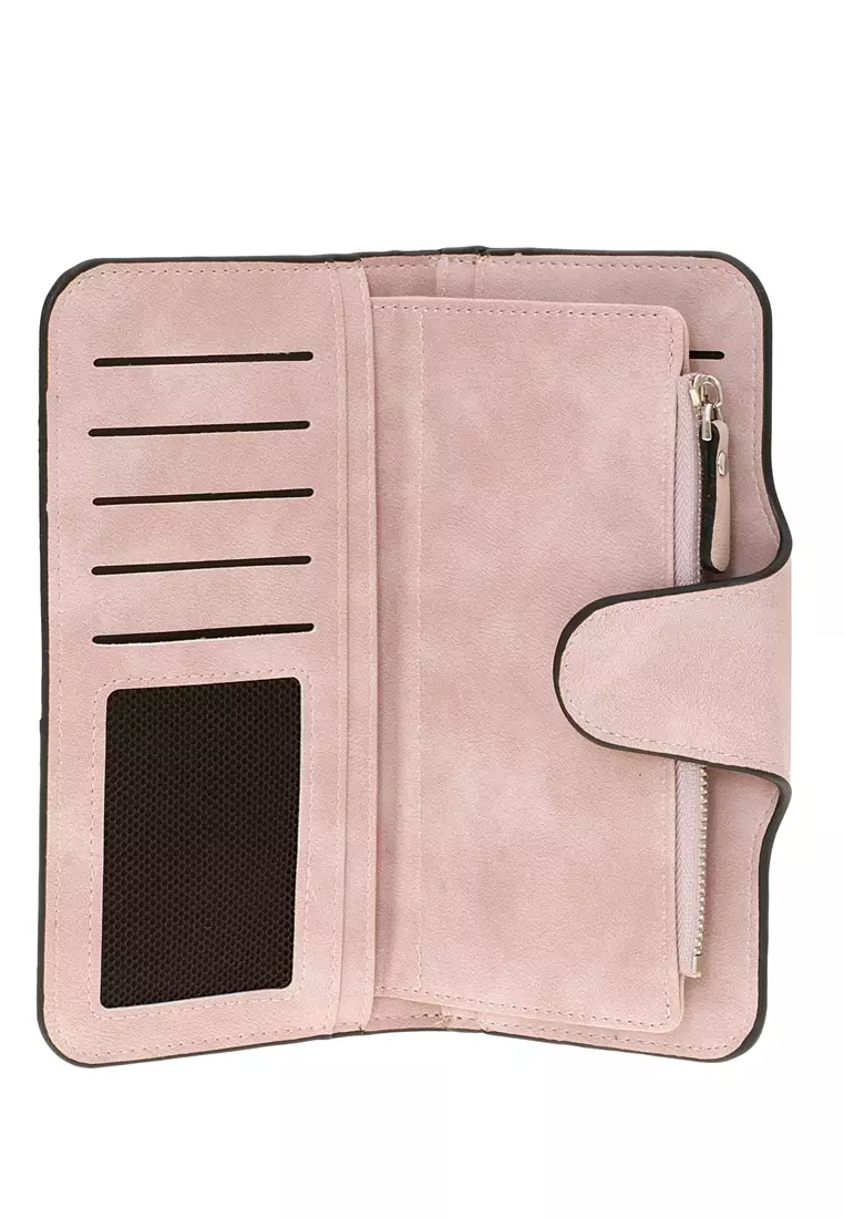 Dompet Wanita Model Panjang Casual Women Wallet Many Slot Material Kulit ORIGINAL