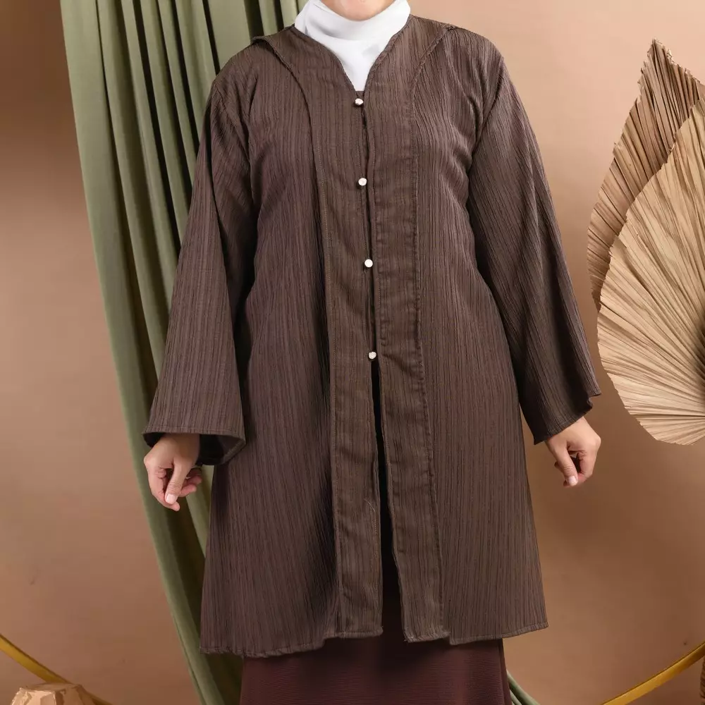 Mahira Jumbo Tunic - Mahogany M19424 R79S3