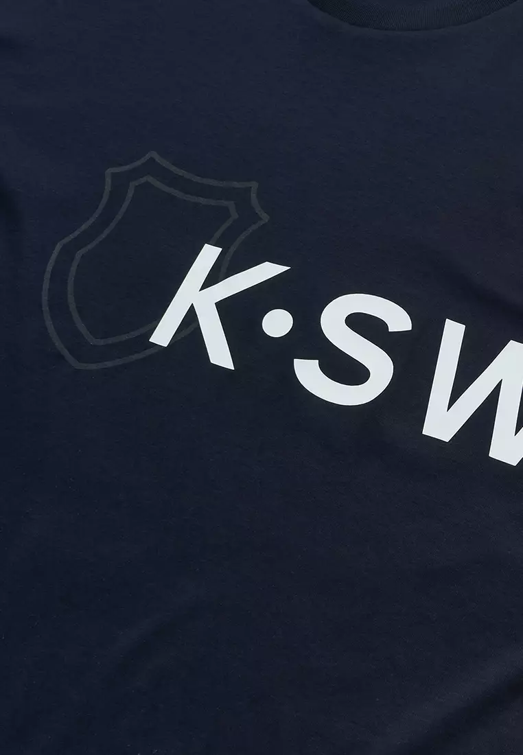 MEN'S K-SWISS LOGO SHORT SLEEVES COTTON T-SHIRT