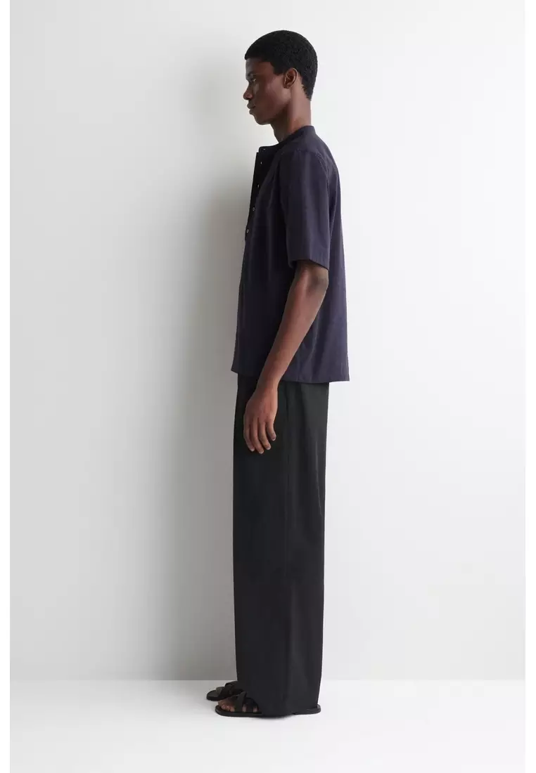 COTTON HENLEY SHIRT