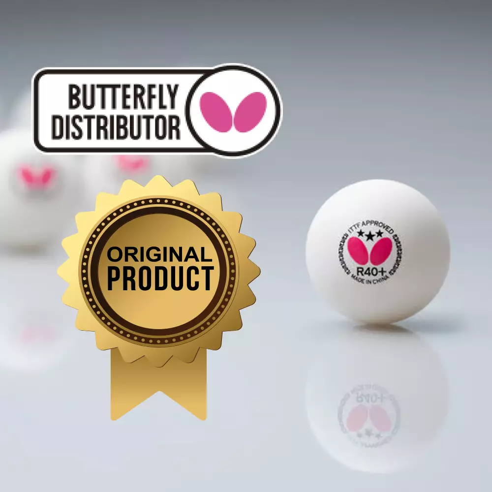 Bola tenis meja Tiga Bintang R40+ isi 3