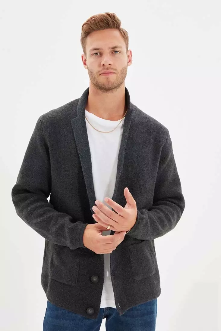 Mens top cardigan online