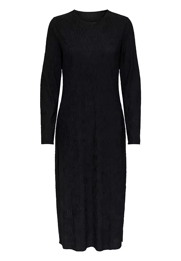 Long Sleeve Structure Dress
