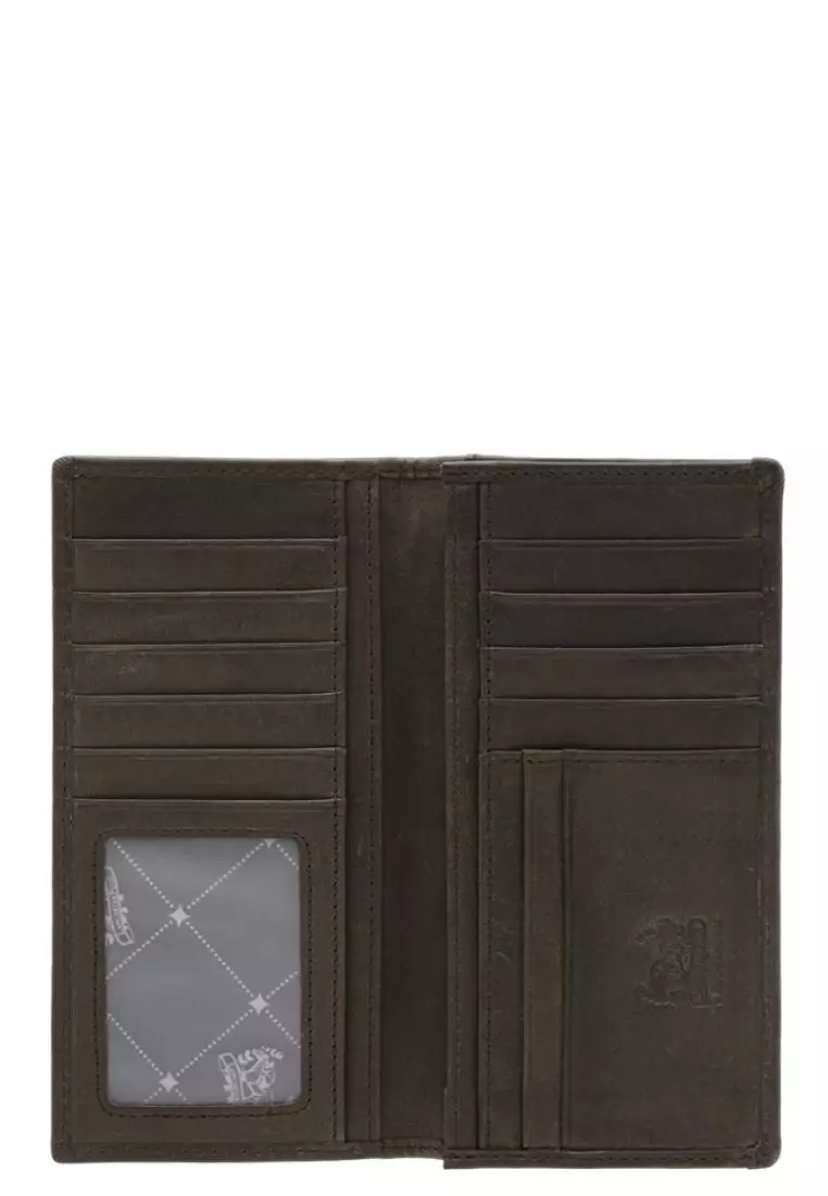 LancasterPolo Men's Leather Multi Card ID Long Wallet PWB 9611
