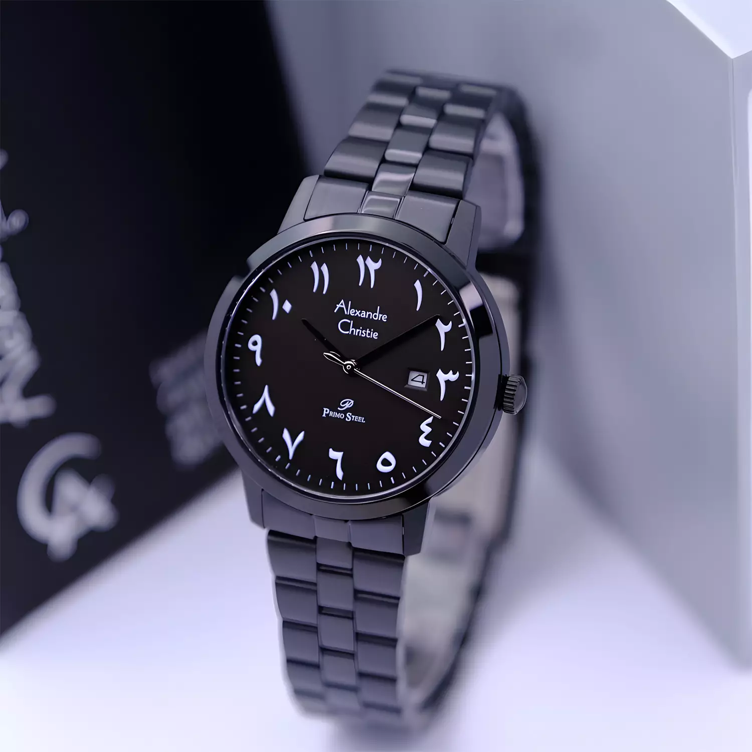 Jam Tangan Analog Wanita - Primo Series - IP Black Stainless Steel - 1007 LDBIPBASL