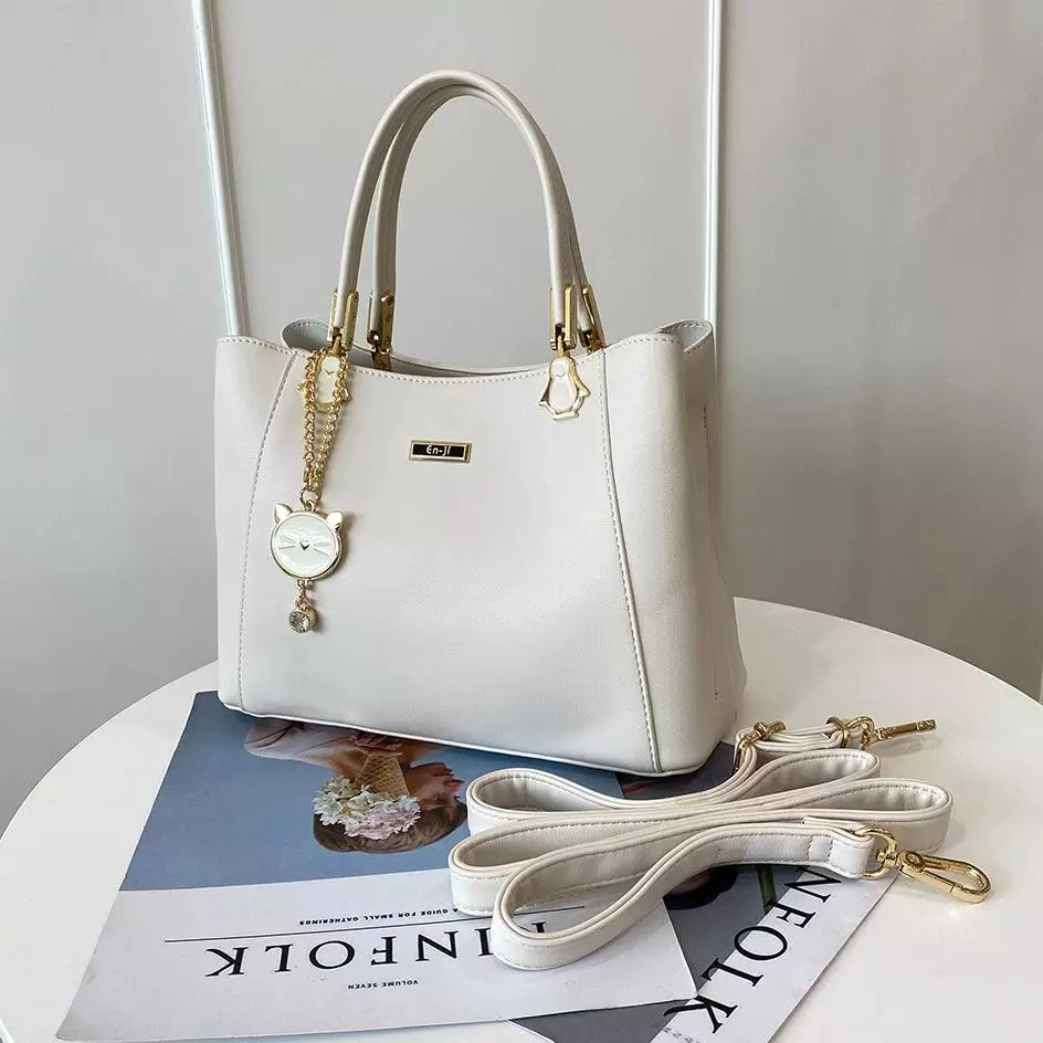 En-ji Hyoju Handbag - Ivory