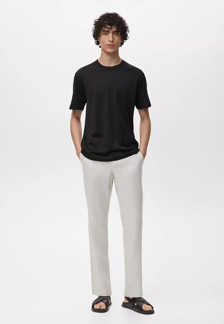 100% Cotton Slim-Fit T-Shirt