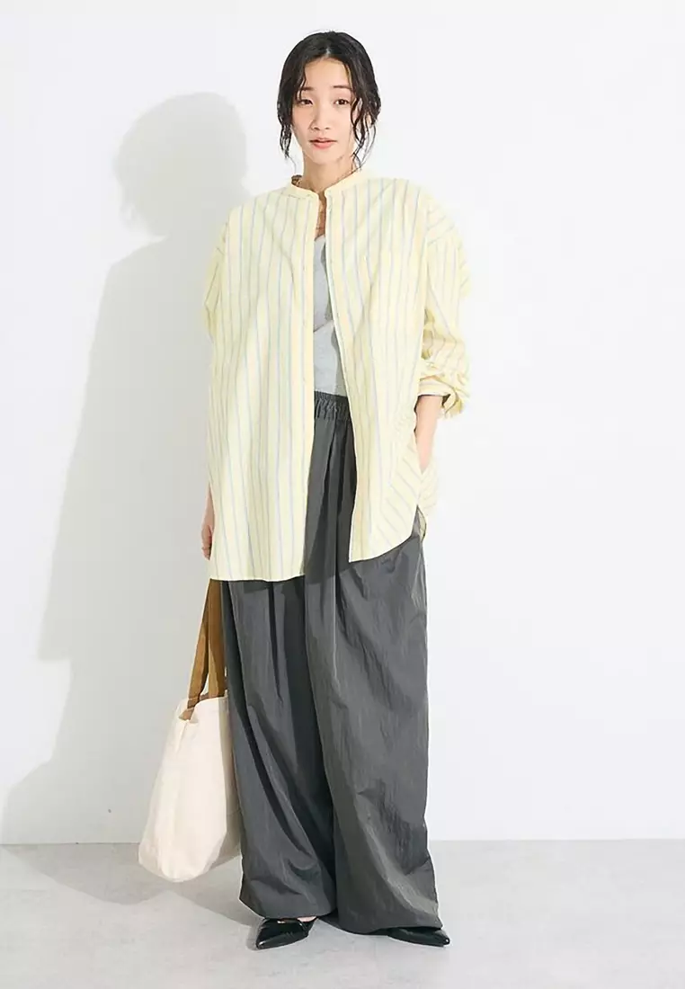Craft Standard Boutique - Hayato Band Collar Shirt