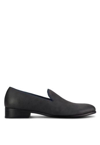 Basic Faux Leather Slip On Formal Shoes