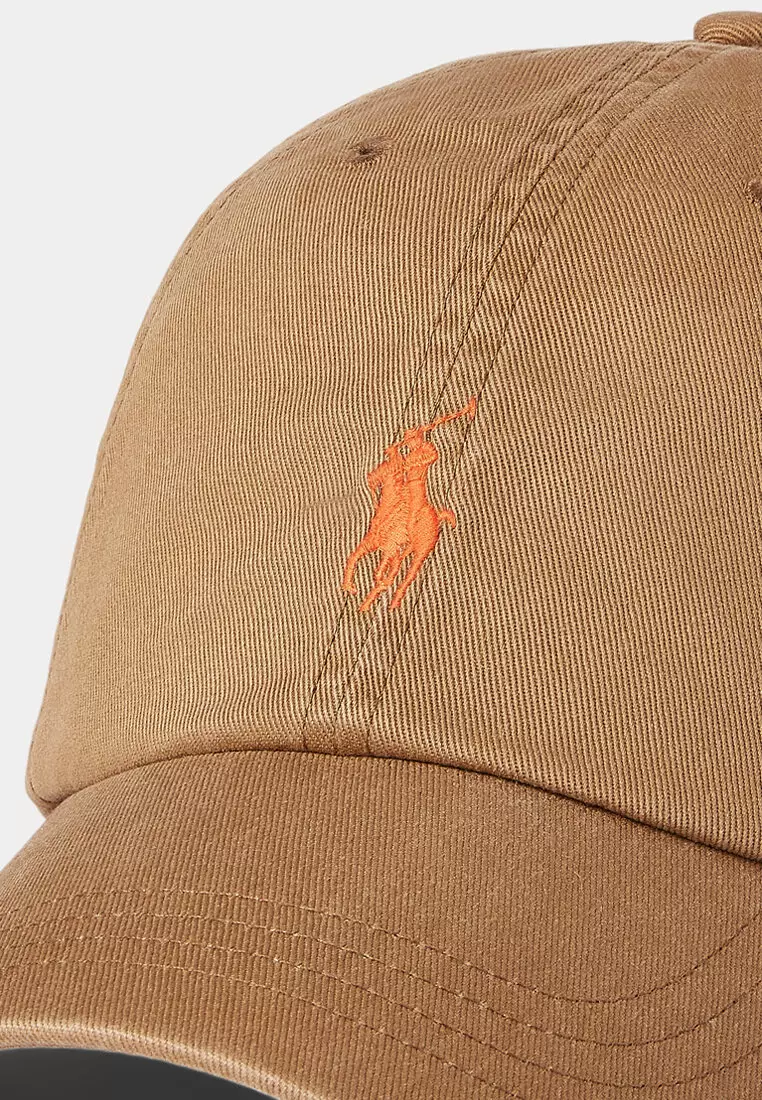 ★★POLO RALPH LAUREN★★ Cotton Chino Baseball Cap Brown MA Polo Ralph Lauren Classic Cotton Chino Sports Cap | Dillard's