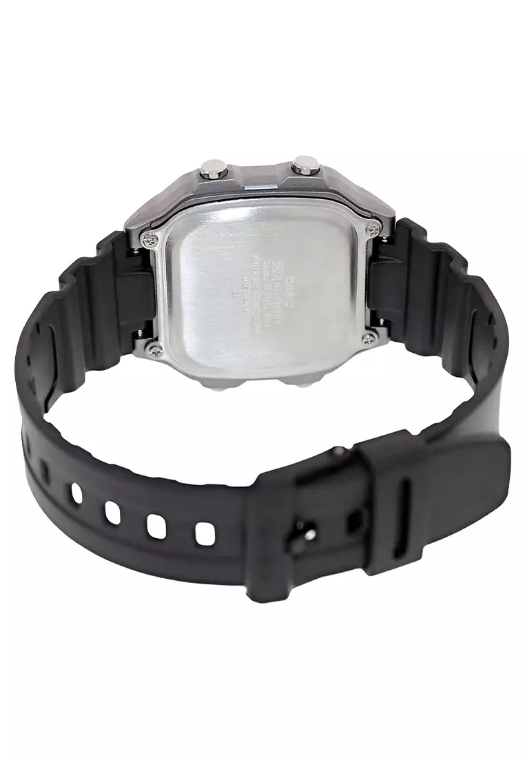 Casio - Jam Tangan Pria - Black Grey - Resin Strap - AE-1300WH-8AV