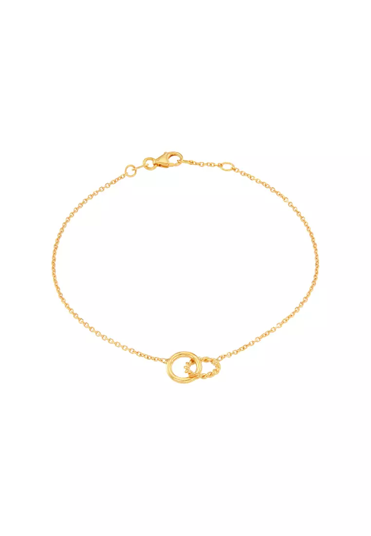 HABIB 750/18K Yellow Gold Bracelet 260-BR LG05