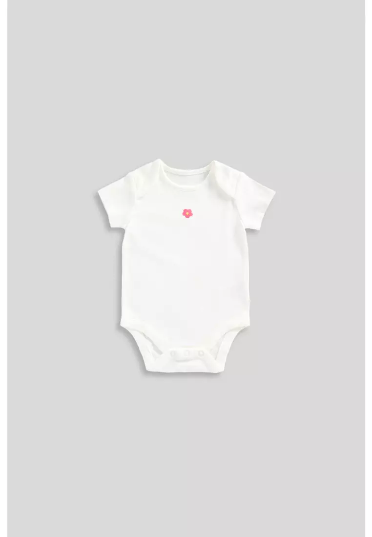 Tulip Short-Sleeved Bodysuits - 5 Pack