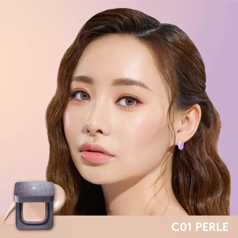 SOMETHINC COPY PASTE BREATHABLE MESH CUSHION SPF 33 PA++ - Perle