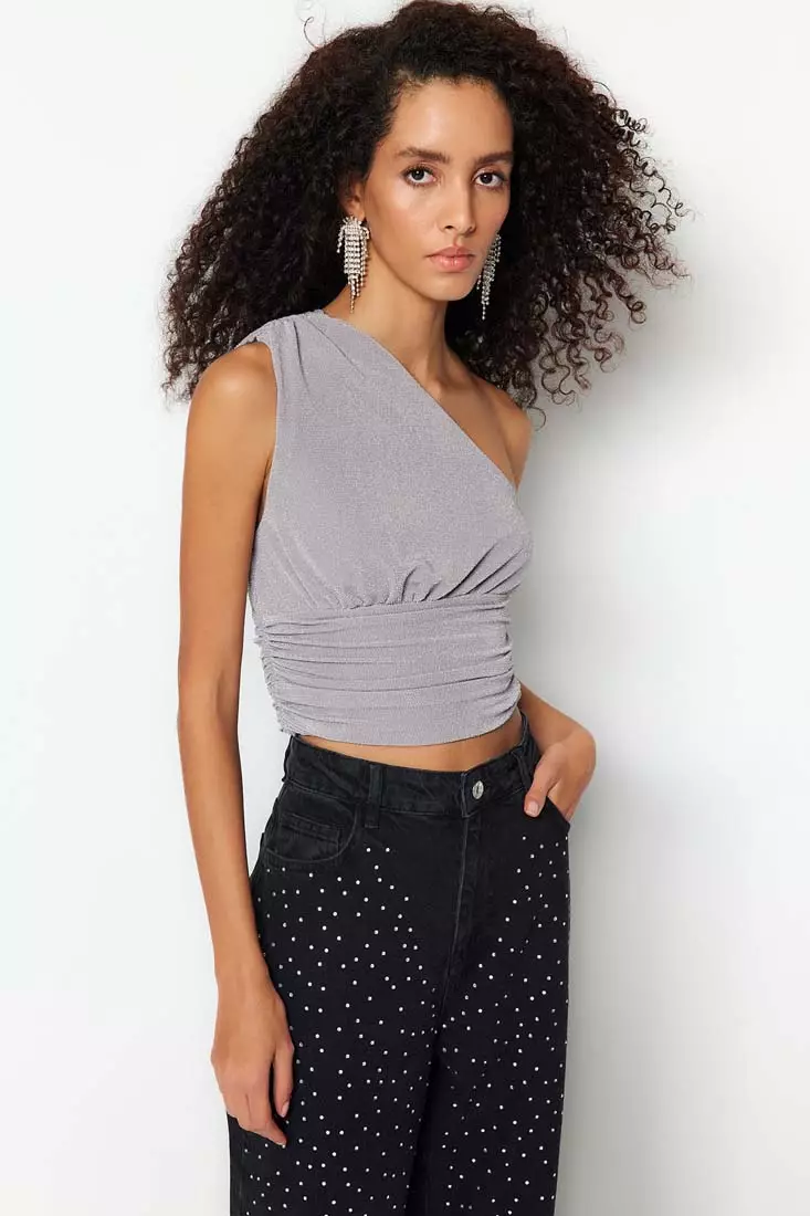 One-Shoulder Bustier