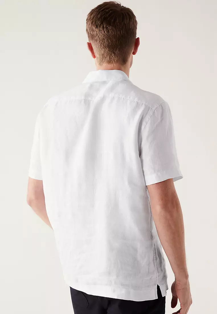 Pure Linen Revere Shirt