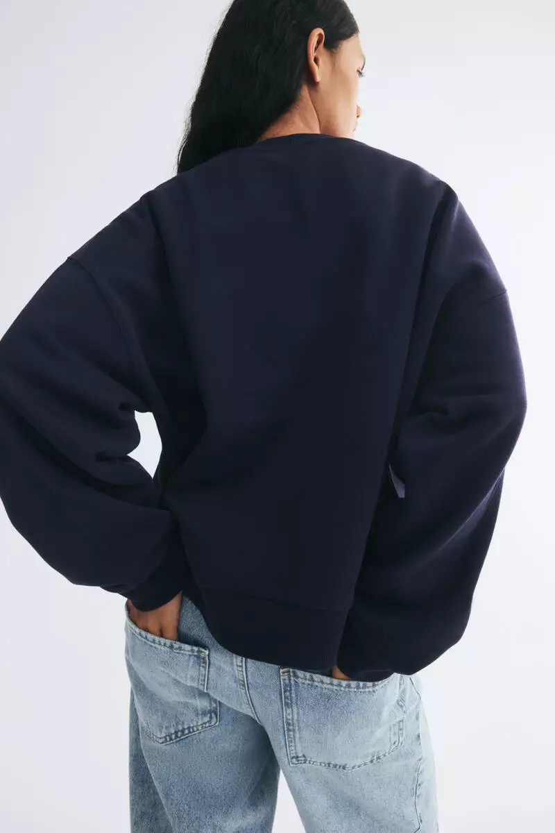 Print-motif sweatshirt
