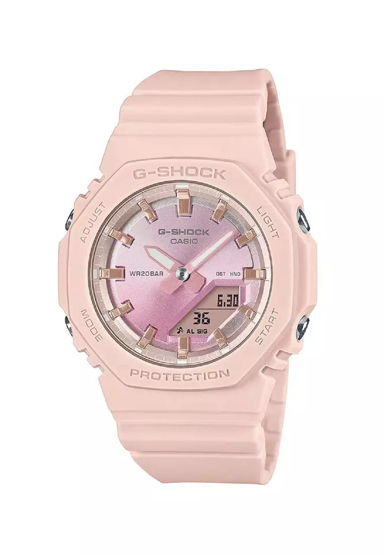 Casio G-SHOCK Jam Tangan Pria - Pink - Resin - GMA-P2100SG-4ADR