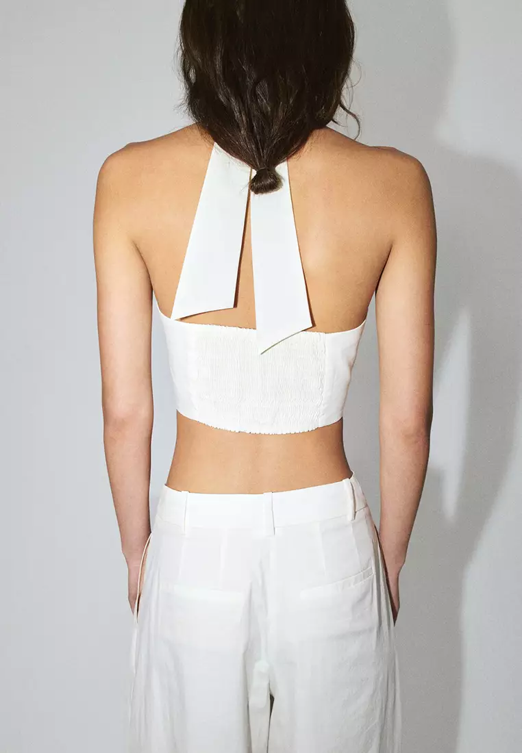 Halter Neck Crop Top