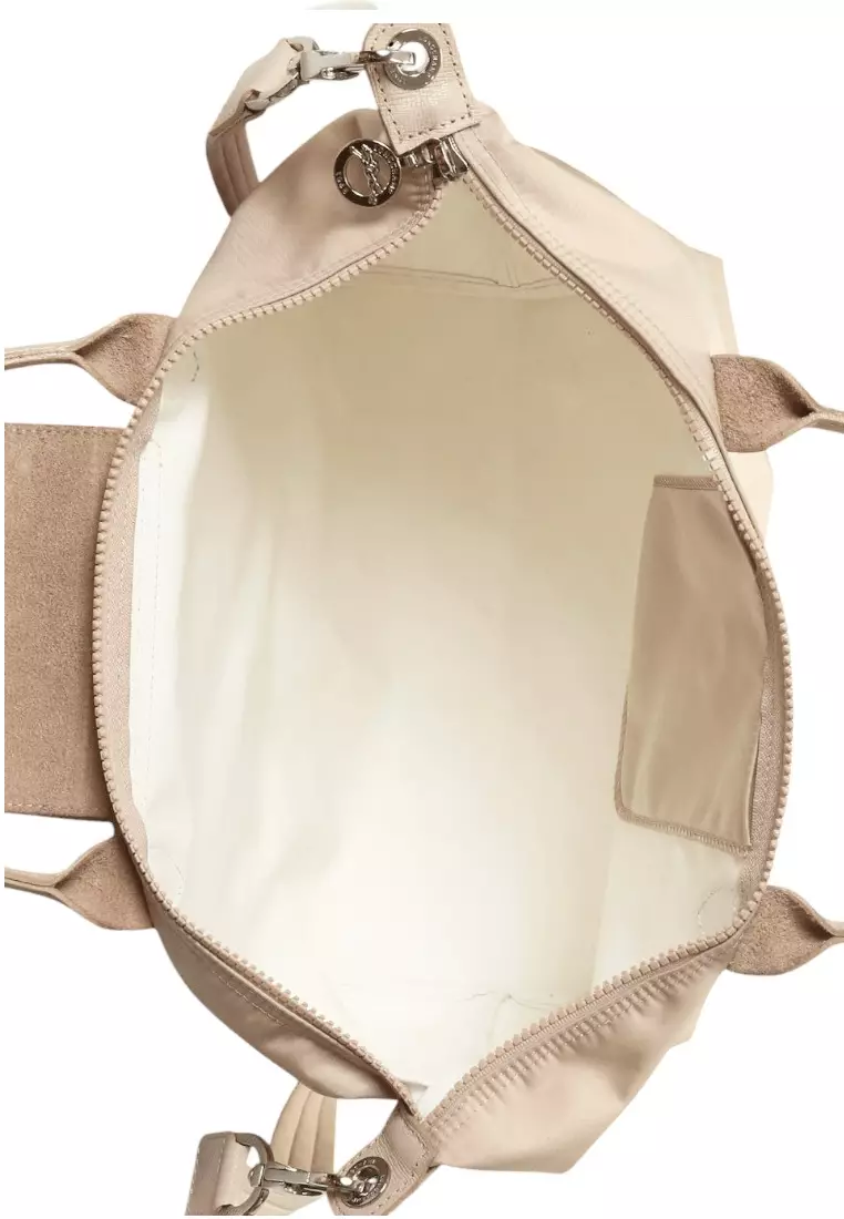 Le Pliage Neo Small Top Handle Handbag - Cream Beige