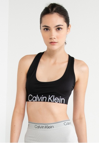 Calvin Klein Medium Support Bra - Calvin Klein Sport | ZALORA Malaysia