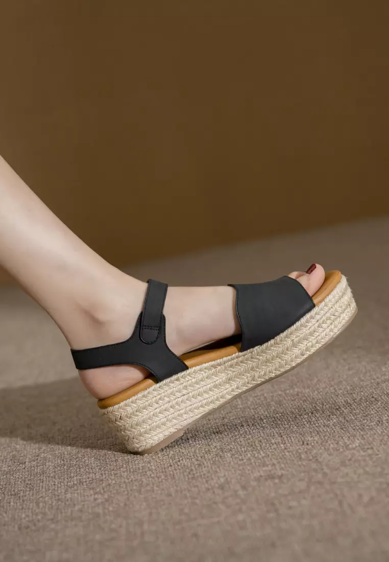 Buy Twenty Eight Shoes Pin Strap Wedge Espadrilles ALM30352 2024