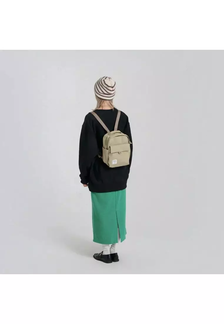 Hellolulu Mini Carter Backpack Recycled (Fog Khaki)
