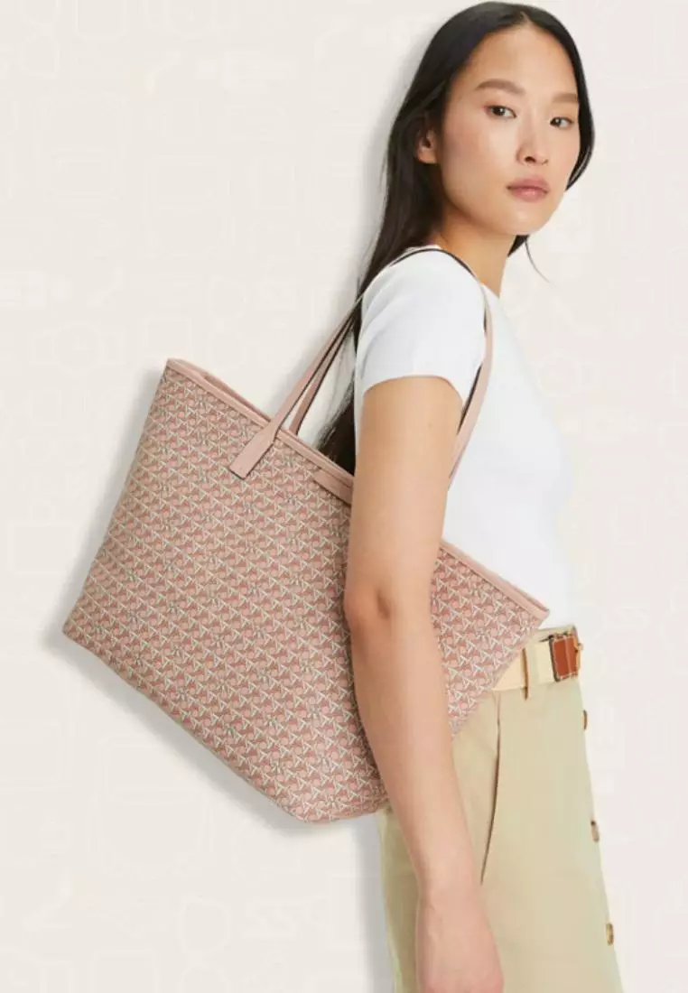 Tory Burch Ever-Ready Zip Tote Winter Peach